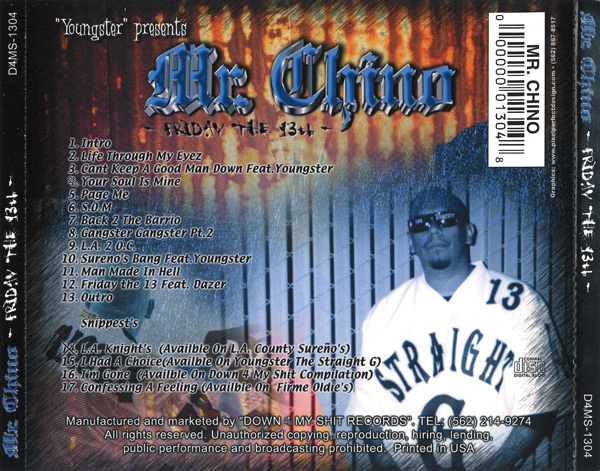 Mr. Chino - Friday The 13th Chicano Rap